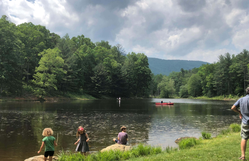 Lake view at Montfair Resort Farm.