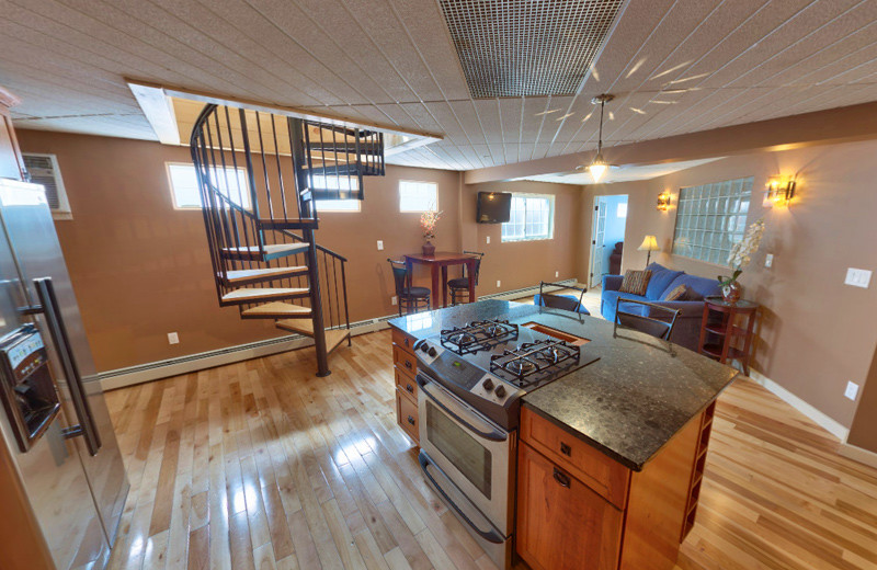 Suite kitchen at Sands by the Sea.