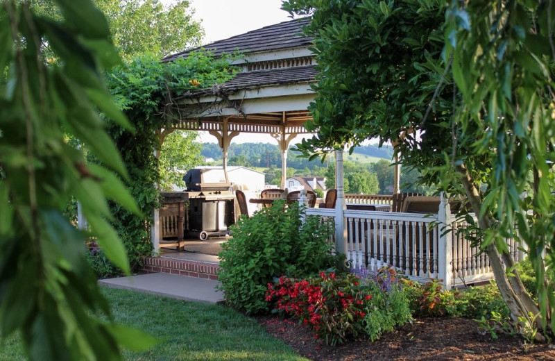 Patio at The Smucker House.