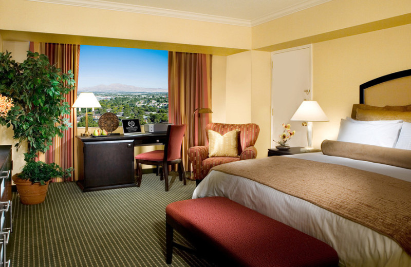 Guest room at Westgate Las Vegas Resort & Casino.