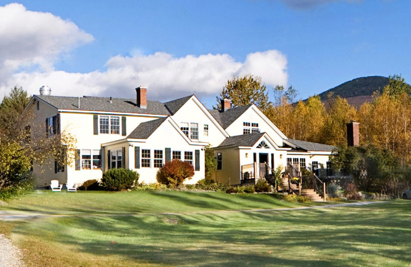 Exterior view of The Red Clover Inn & Restaurant.