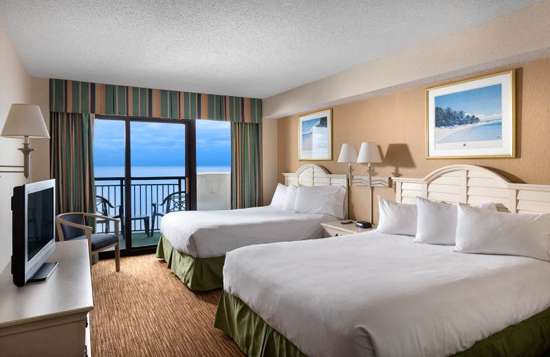 Guest room at The Breakers Resort.