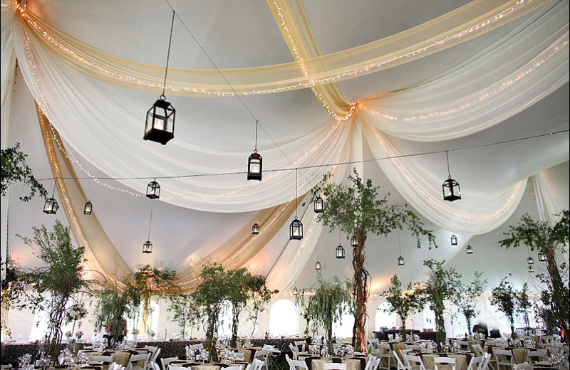 Wedding reception at Fair Hills Resort.