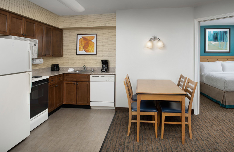 Guest room at Residence Inn Chico.