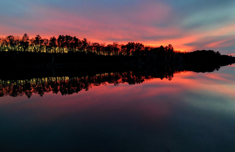 Sunrise at Pine Terrace Resort.