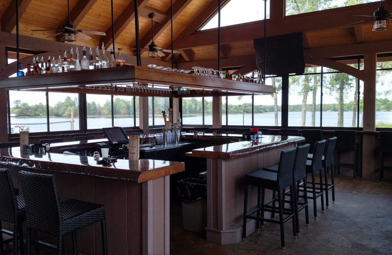 Bar at Northern Pines Resort.