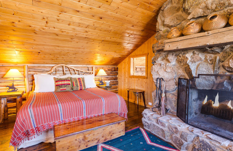 Rental bedroom at Durango Colorado Vacations, LLC.