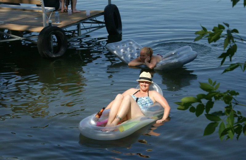 Swimming at Mallard Bay Resort.