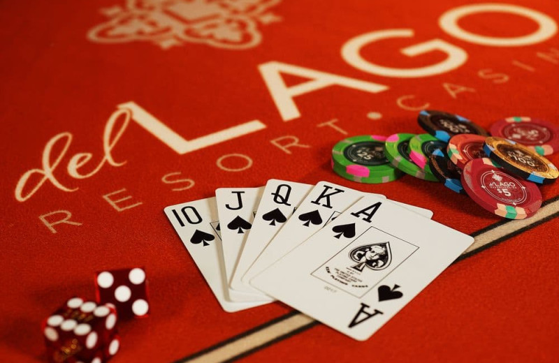 Poker at Del Lago Resort & Casino.