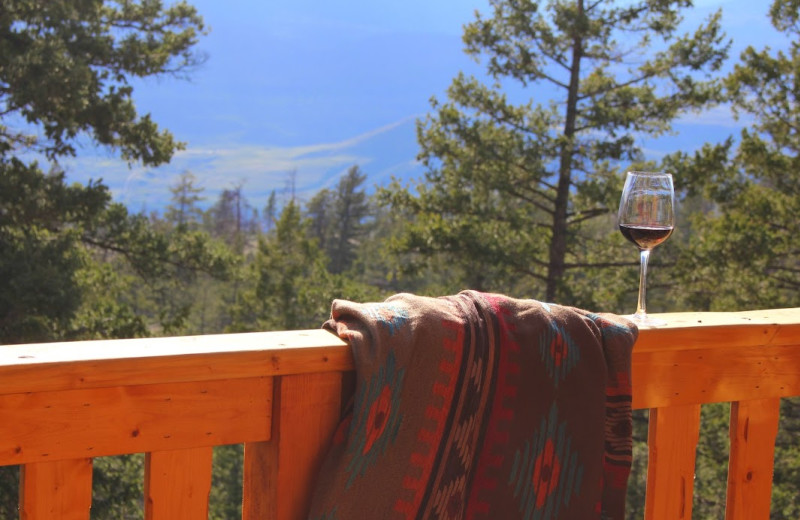 Deck view at The Wilderness Way Adventure Resort.