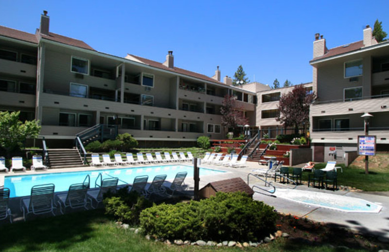 Exterior view of Aston Lakeland Village.