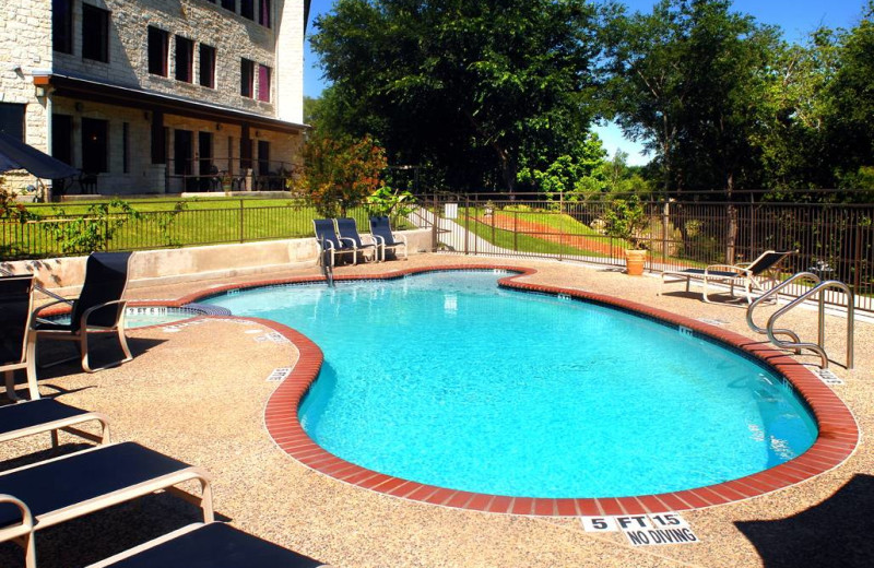 Outdoor pool at Inn on Barons Creek.