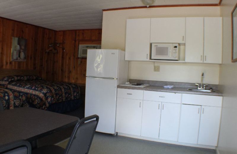 Guest kitchen at Capri Village Resort.