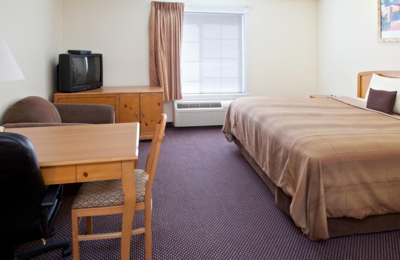 Guest room at Candlewood Suites - Stevensville.