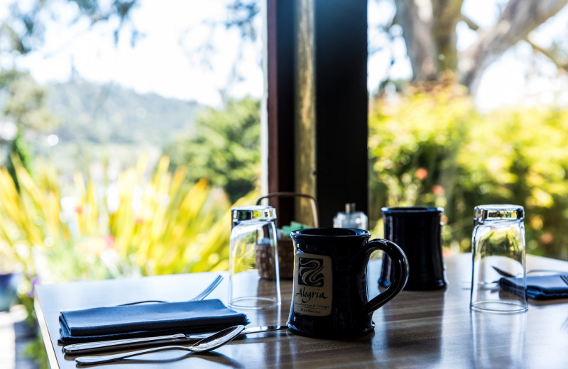 Breakfast at Alegria Oceanfront Inn & Cottages.