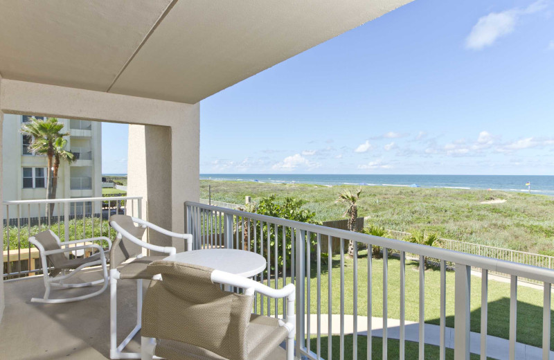 Rental exterior at Padre Island Rentals.