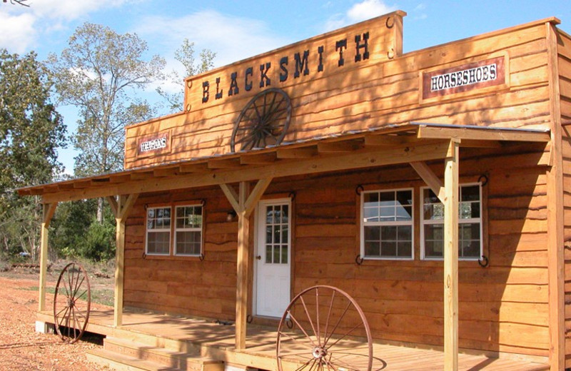 Blacksmith Cabin at Diamonds Old West Cabins.