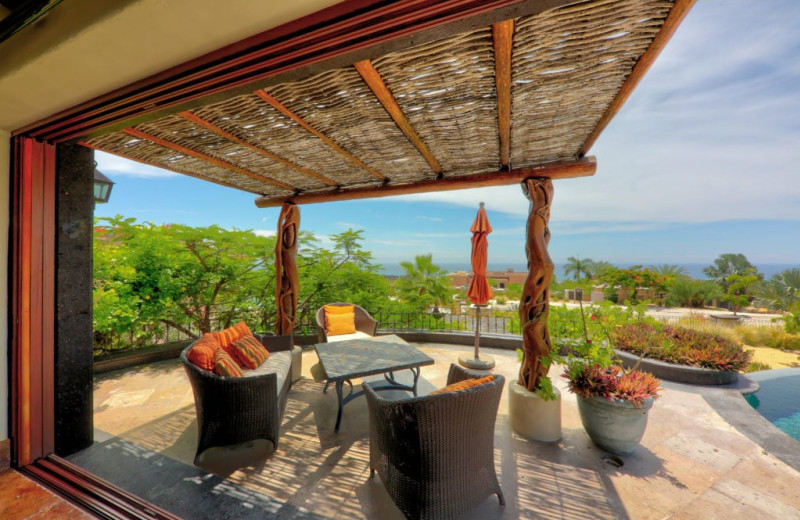Patio at Casa Mar y Estrella.