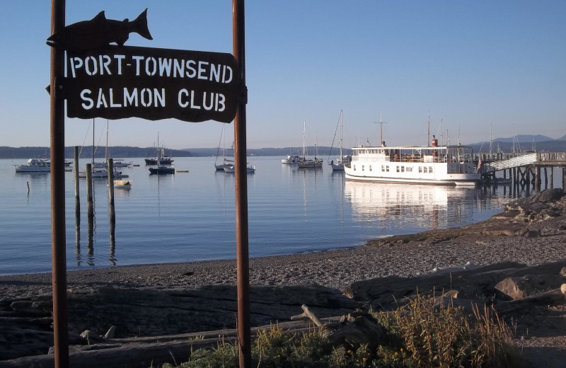 Coastline at Palace Hotel Townsend.