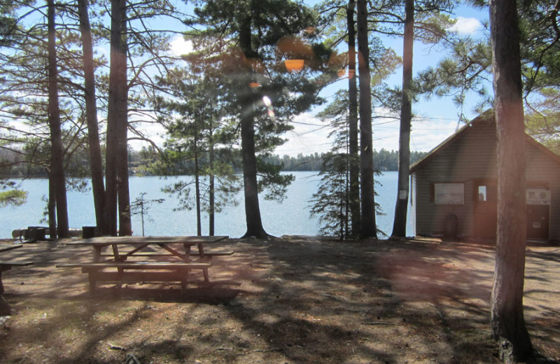 Lake view at Idle Hours Resort.
