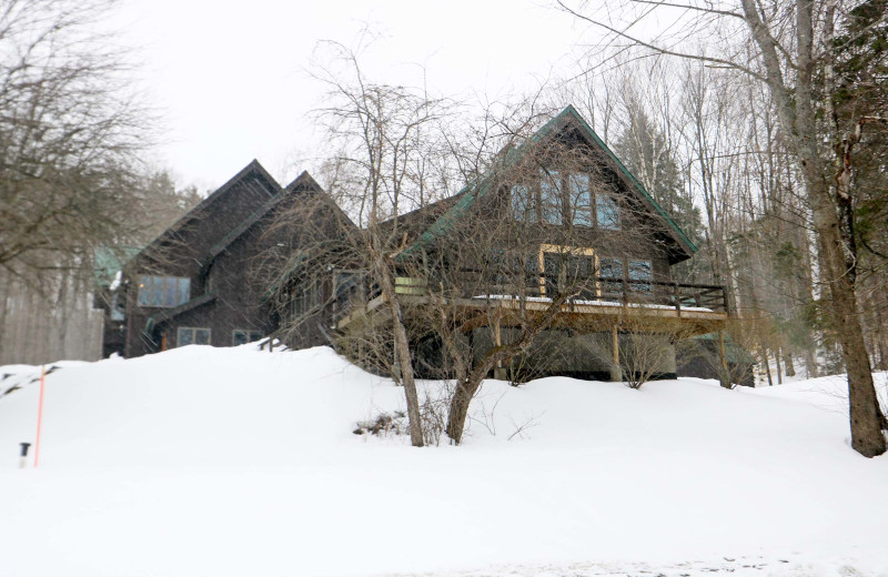 Rental exterior at Stowe Country Homes.