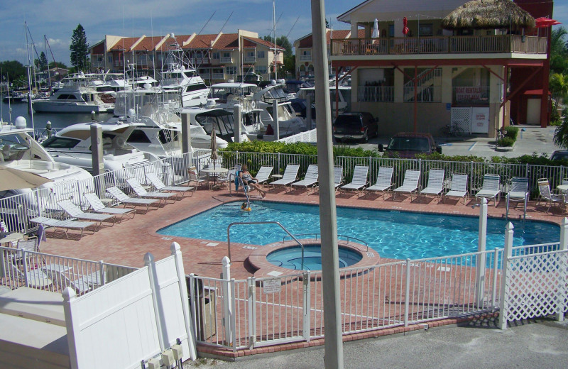 Outdoor pool at Madeira Bay Resort.