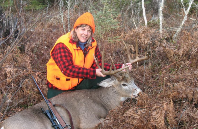 Deer hunting at Paradise Cove Resorts.