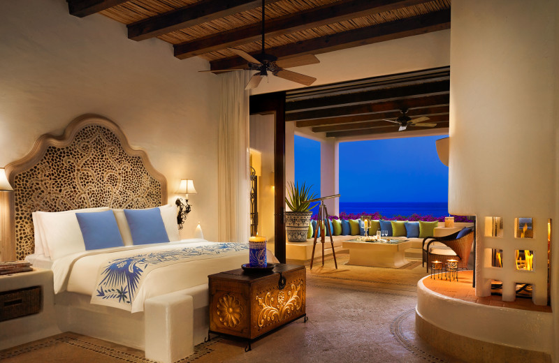 Guest room at Las Ventanas al Paraiso.