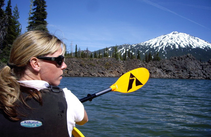 Kayaking at Seventh Mountain Resort 