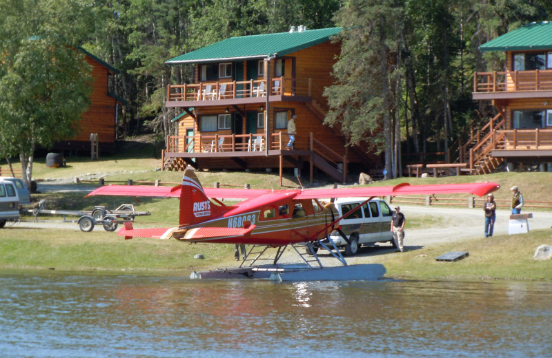 Exterior view of Great Alaska Adventure Lodge.