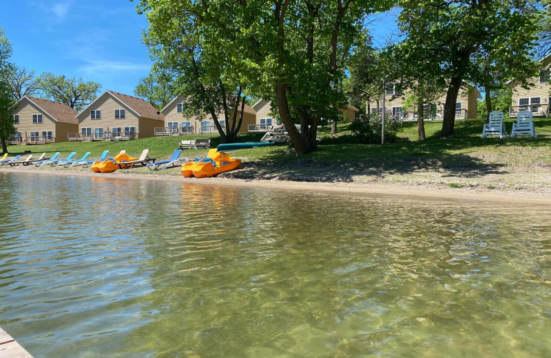 Beach at Bonnie Beach Resort.