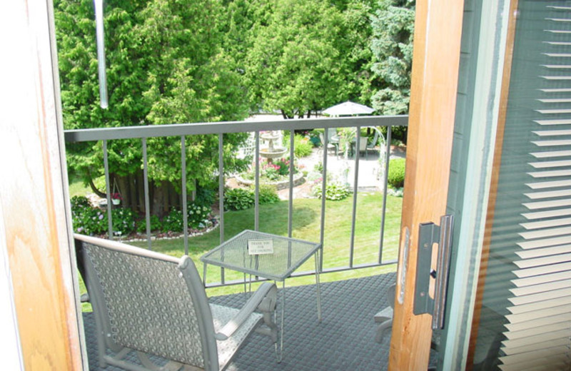Balcony view at Ephraim Guest House.