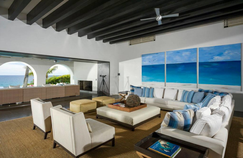 Rental living room at Sun Cabo Vacations.