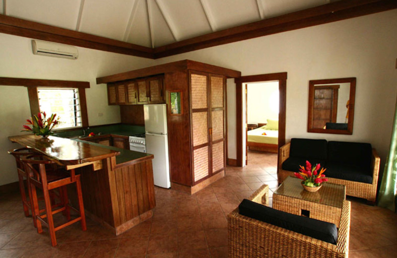 Dining And Kitchen at Koro Sun Resort