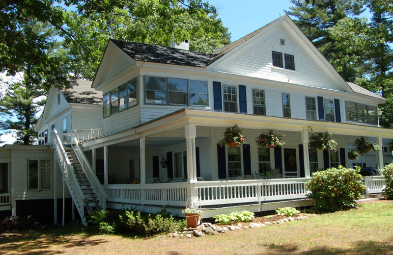 Exterior view of Sebago Lake Lodge 