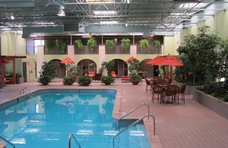 Pool at Holiday Inn Portsmouth Downtown.