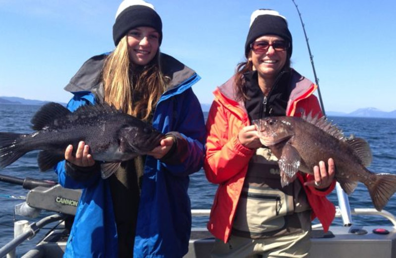 Fishing at Port Lions Lodge.