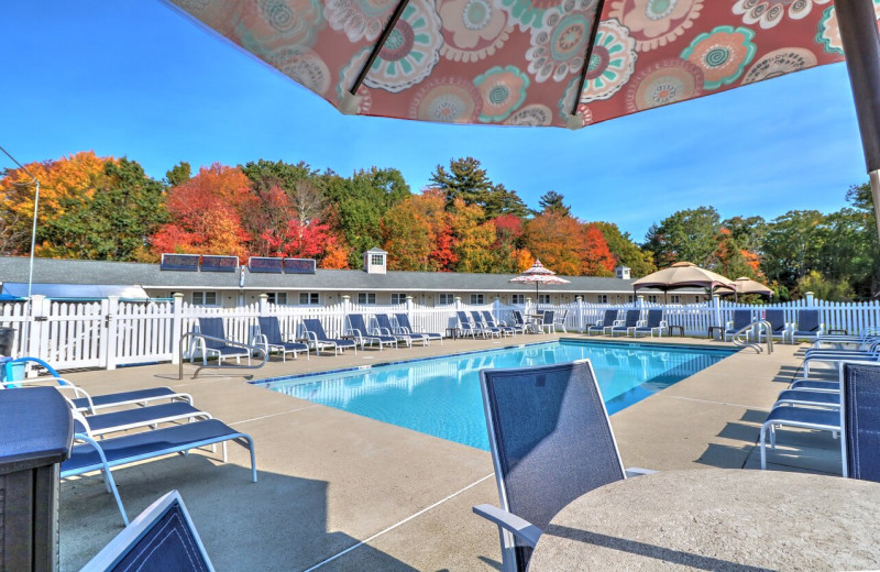 Outdoor pool at Wells-Ogunquit Resort Motel 