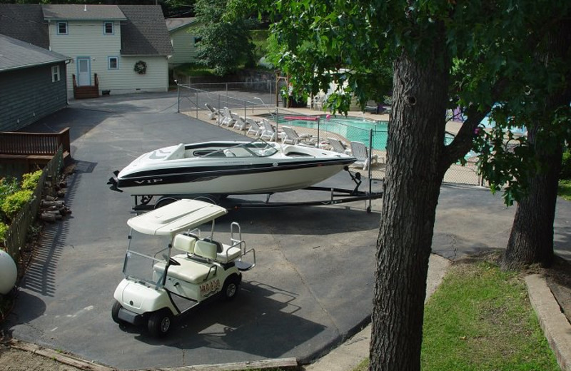 Exterior view of Paradise Cove Marine Resort.