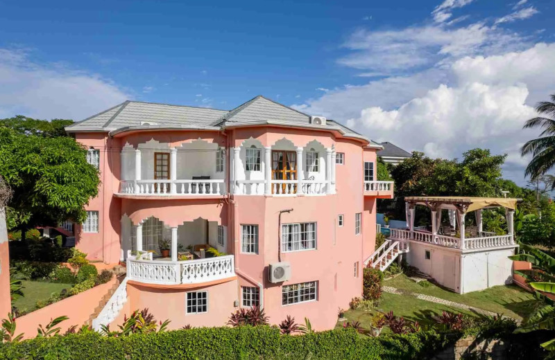 Exterior view of Jamaica Ocean View Villa.
