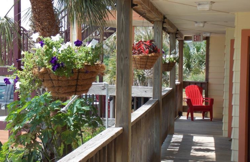 Shared Balcony Area at The Saint Augustine Beach House