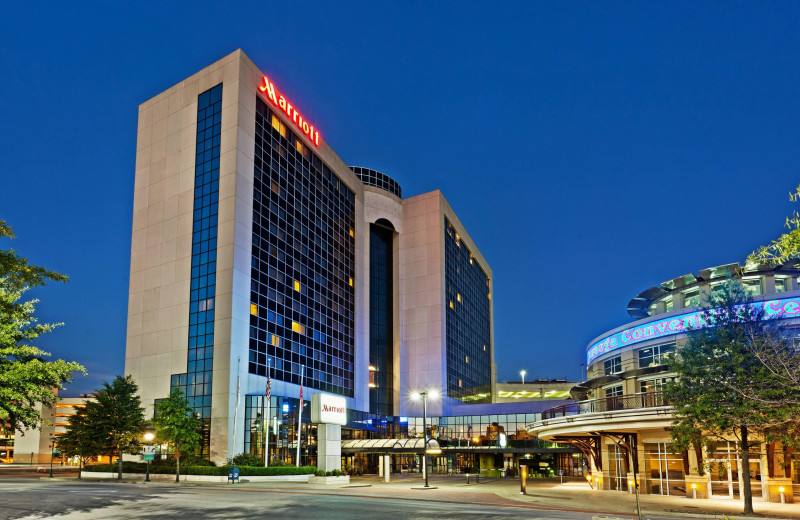 Exterior view of Chattanooga Marriott at the Convention Center.