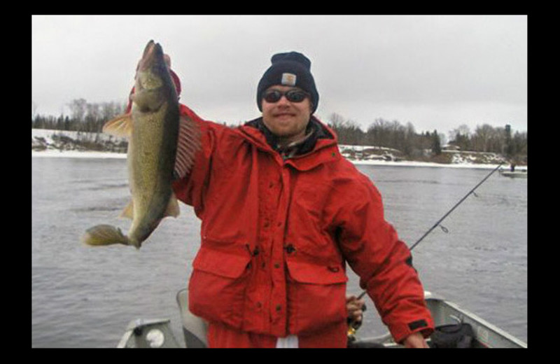 Fishing at Winter-Sett Resort.