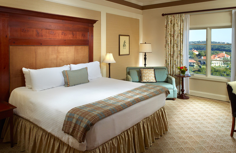 Guest room at Omni Barton Creek Resort & Spa.