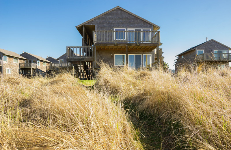 Exterior view of Lighthouse Oceanfront Resort.