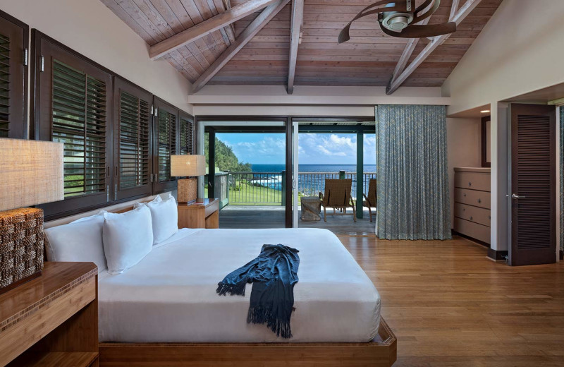 Guest room at Travaasa Hana, Maui.