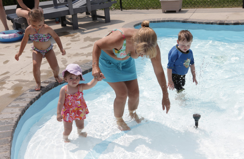 Pool at Southview Cottages Resort.