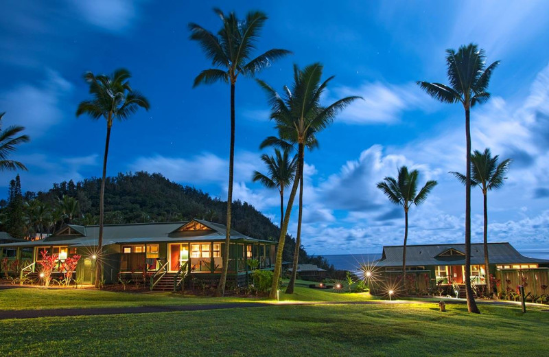 exterior view of Travaasa Hana, Maui.