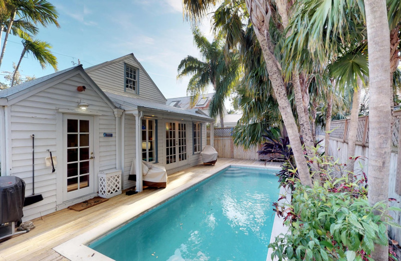 rental pool at Preferred Properties Key West.