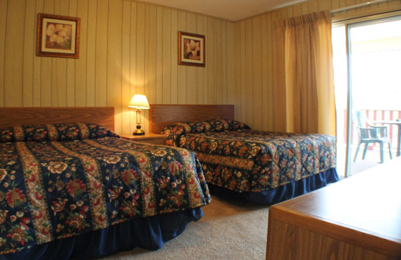 Guest room at Capri Village Resort.